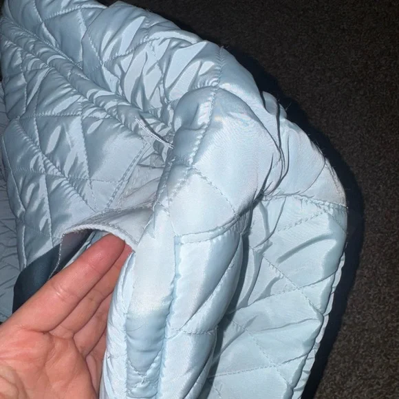 Vera Bradley Sky Blue Quilted Backpack - Picture 5 of 6